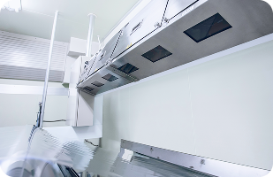 欠陥検出装置の設備画像